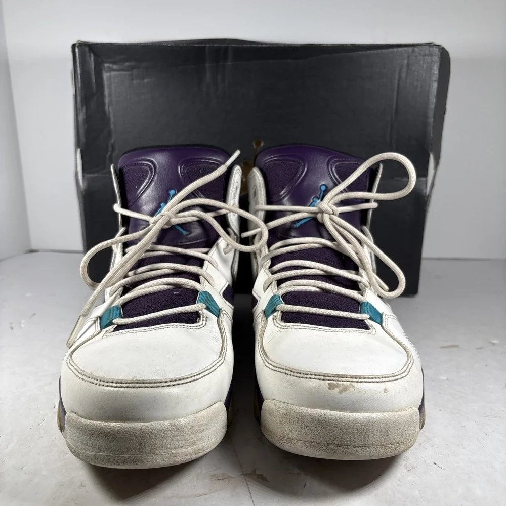 Size‎ 8 Nike Air Jordan Flight Club 91 White Blue Lagoon 555475-105